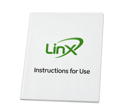 Instructions for use booklet